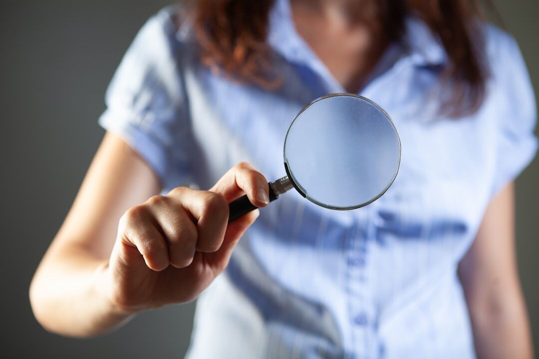 detective investigating clues